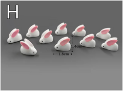 Mini Resin Animal Figurines - DIY Micro-Landscape Decor
