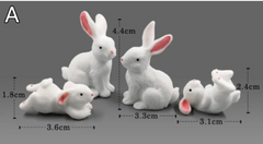 Mini Resin Animal Figurines - DIY Micro-Landscape Decor