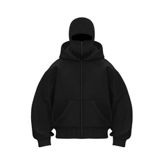 DualCozy Double Hood Fleece-Lined Hoodie