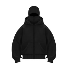 DualCozy Double Hood Fleece-Lined Hoodie