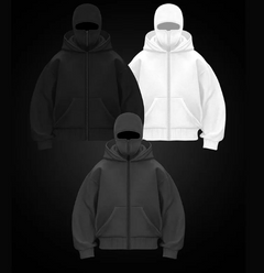 DualCozy Double Hood Fleece-Lined Hoodie