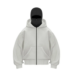 DualCozy Double Hood Fleece-Lined Hoodie