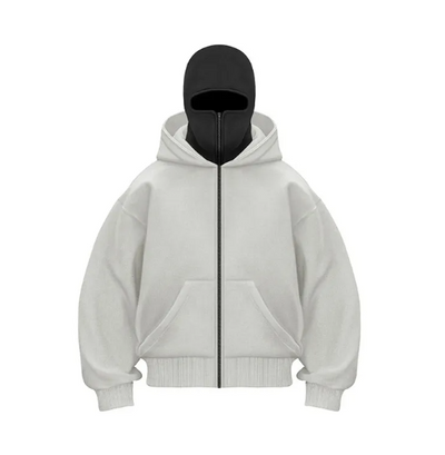 DualCozy Double Hood Fleece-Lined Hoodie