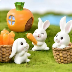 Mini Resin Animal Figurines - DIY Micro-Landscape Decor